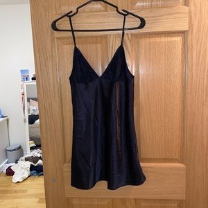 Black Slip Dress